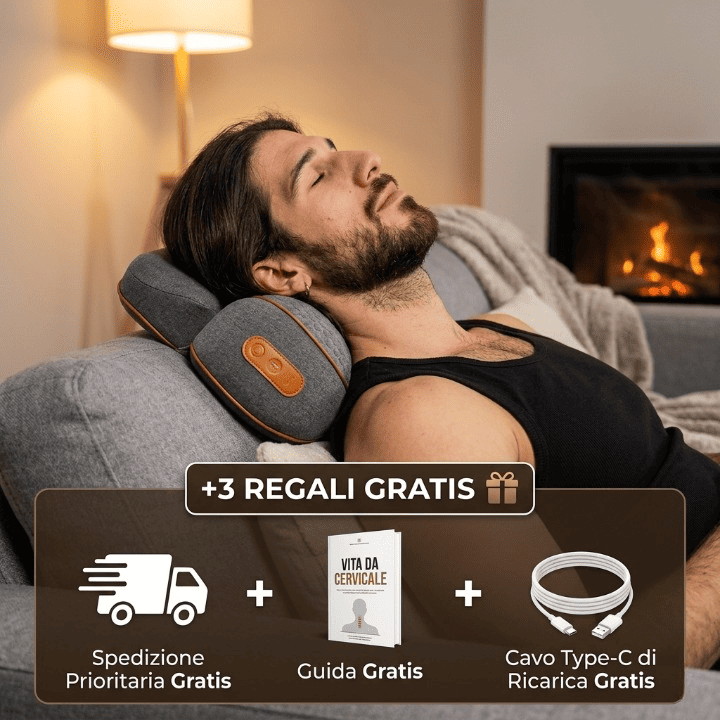 Cervirelax™ | Sollievo immediato per cervicale, collo e tensioni quotidiane